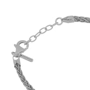 Desmos Bracciale Interlace in argento 00000382